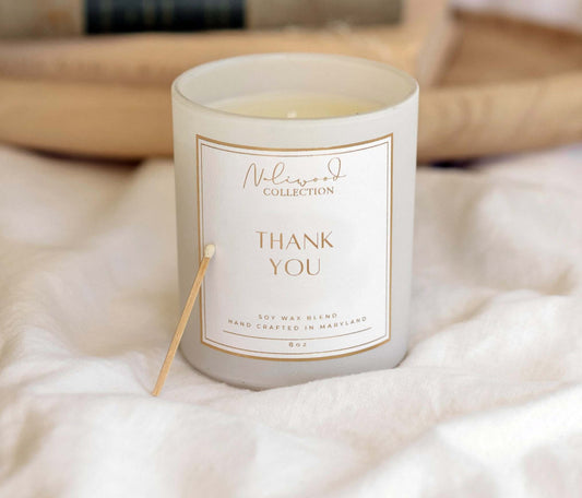 Thank You Candle